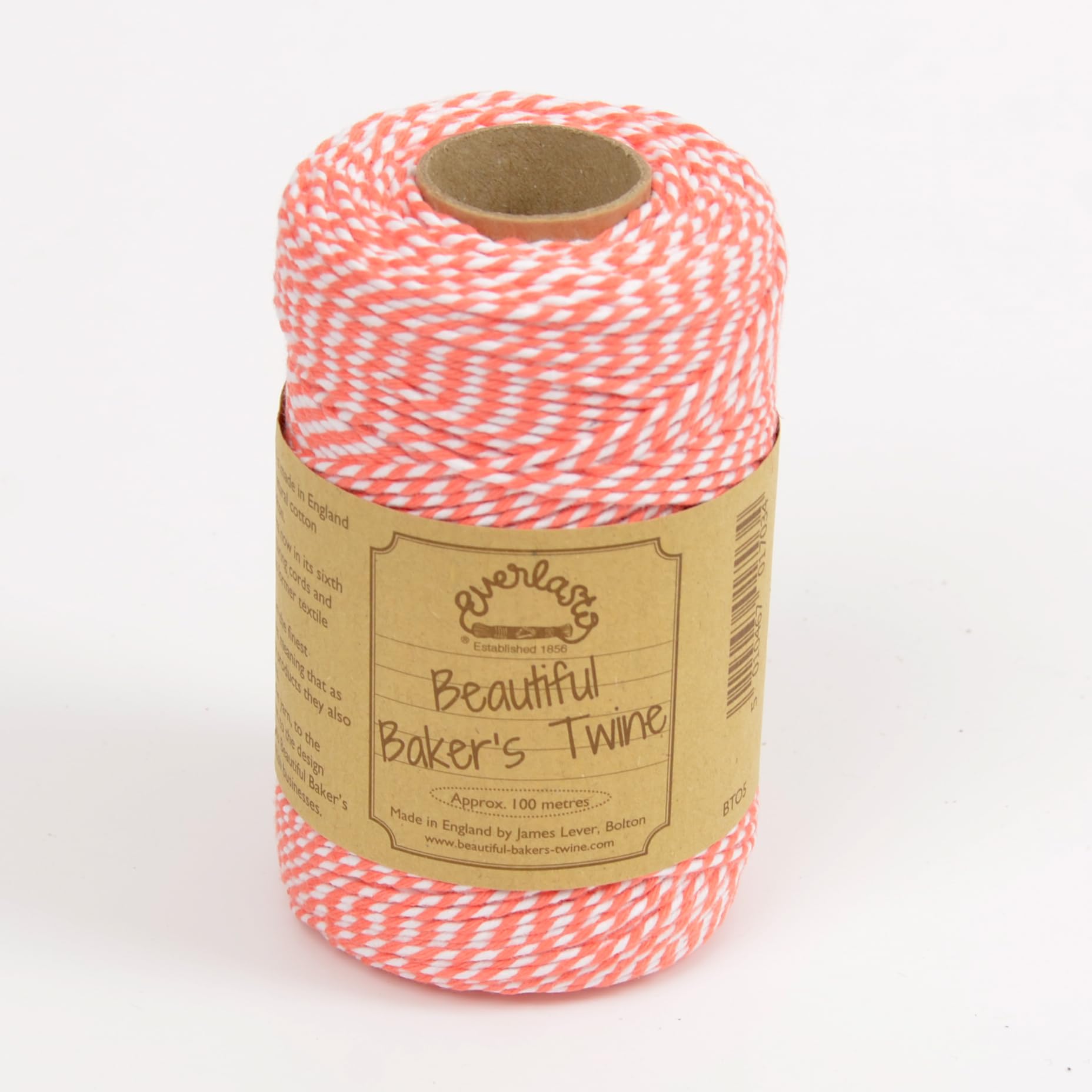 100m - Everlasto Original 'Beautiful Bakers Twine' (2mm approx) (Strawberry)