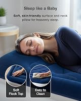 Active Era Luxury Double Inflatable Mattress with Built-in Pump 193x137x36.5cm view 8