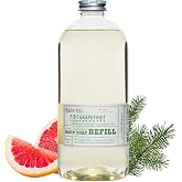BARR-CO. Fir &amp; Grapefruit Hand Soap Refill, 32 fl oz | Natural Liquid Soap with Moisturizing Botanicals, Vegan &amp; Plant-Based, Citrus &amp; Balsam Scent, for Kitchen &amp; Bathroom