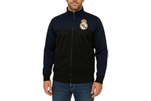 Icon Sports Officially Licensed Real Madrid CF Track Jacket - Unisex Adult