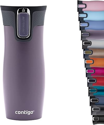 Contigo West Loop Thermobecher Edelstahl 470 ml Dark Plum Autoseal