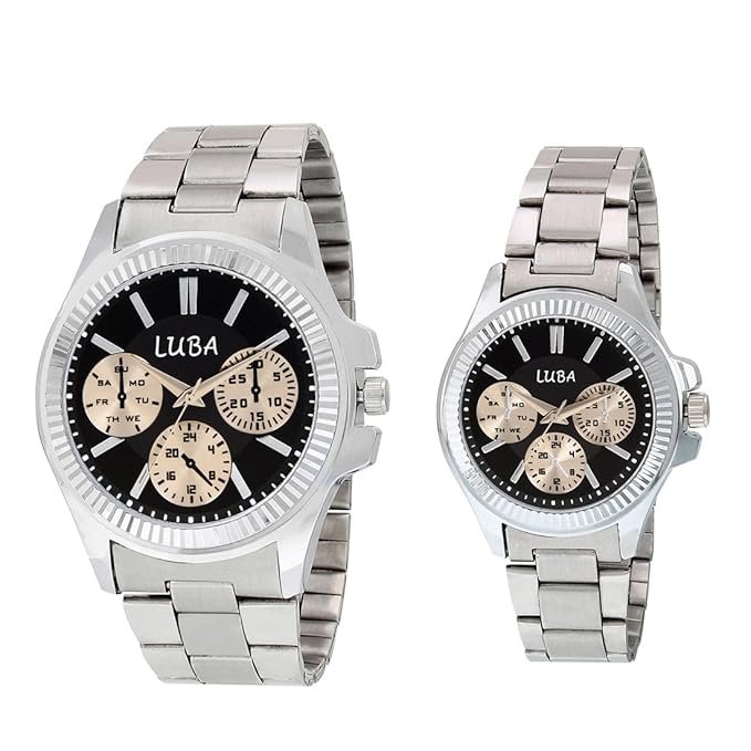 Luba Black 1918 Watch for Couple