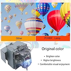 PXOEH A+ Quality BL-FU245A OEM Projector Lamp Bulb