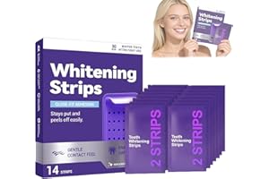 Purple Teeth Whitening Strips – Effectively Removes Surface Stains & Natural Shine, for men and women, freshens breath (1PCS)
