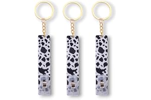 ANHBKAR 3PCS Credit Card Grabber for Long Nails Keychain, Card Puller Acrylic Material, Debit Card Grabber for Women Girls