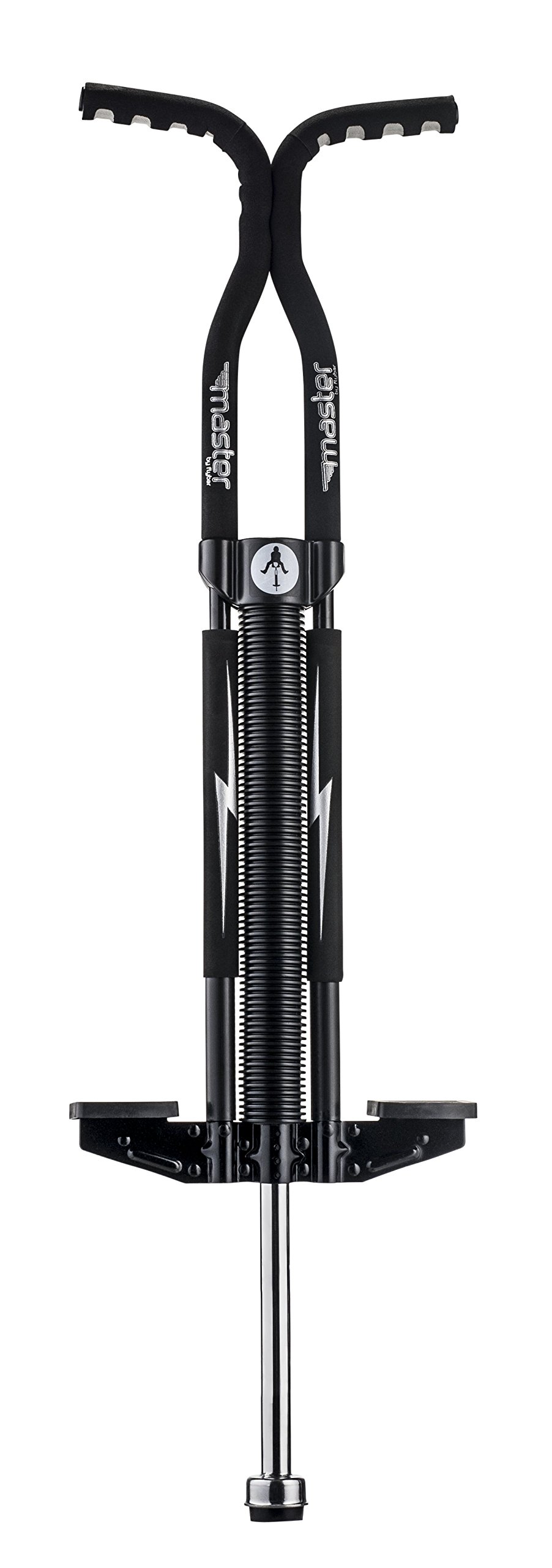 Flybar Master Pogo Stick for Kids Ages 9+, 80–160 lbs – Easy Grip Handles – Active Exercise Toy for Tweens & Teens – Outdoor Toy with Non-Slip Foot Pegs for Boys and Girls – No Assembly Needed