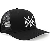 International Tie State City Hat for Men and Women, Snapback Trucker Baseball Cap with Embroidered Cross Logo