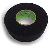 Renfrew Cloth Hockey Tape, 1" (Black XT, 18m)