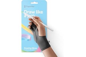 Paperlike's Drawing Glove for iPad - Artist Glove for Drawing on Tablets (Right and Left Hand; 3 Sizes: S, M, L)
