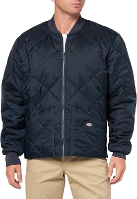 Chaqueta acolchada Diamond para hombre, Azul marino oscuro, X-Large