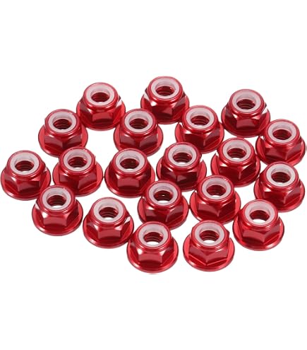 Amazon.com: Traxxas 1747R Blue-Anodized Aluminum 4mm Flanged