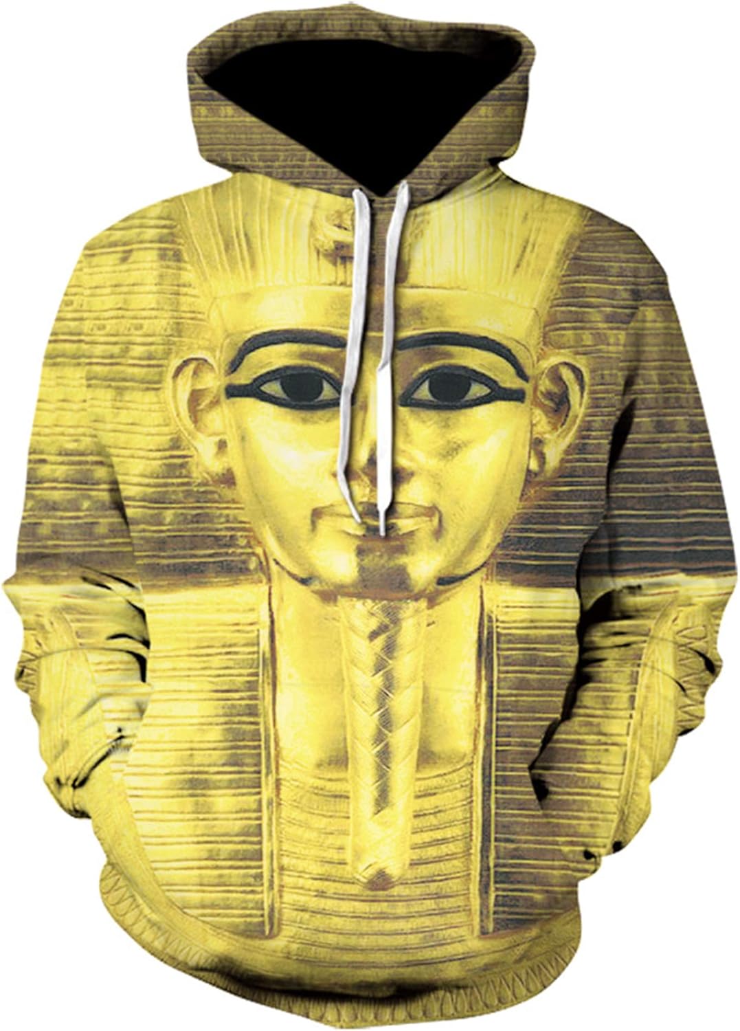 Pharaoh Hoodie Egypt Hoodies Egyptian Pullover Hoody 3D Printed Long