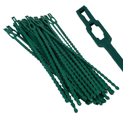5starwarehouse® 50x Garden Plant CABLE TIES. Ideal For Securing Plants To Plant Supports e.g