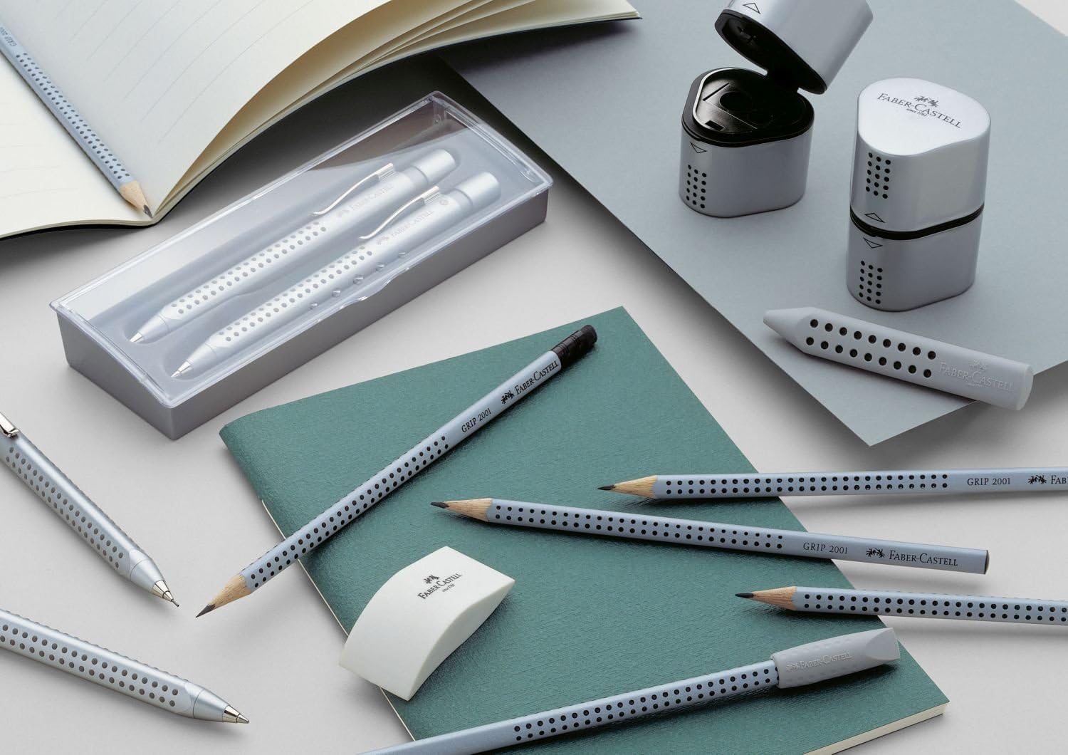 Amazon Prime - Faber Castell Bleistift Grip 2001 (4 = 2H, ohne Radierer) für 0,81€