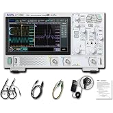 RIGOL DHO802 Portable Digital Oscilloscope, 70MHz, 2CH, 12-Bit Resolution | 1.25 GSa/s, 7" HD Touchscreen, USB-C Powered Portable Oscilloscope for Professional Lab, Engineering &amp; Hobbyists