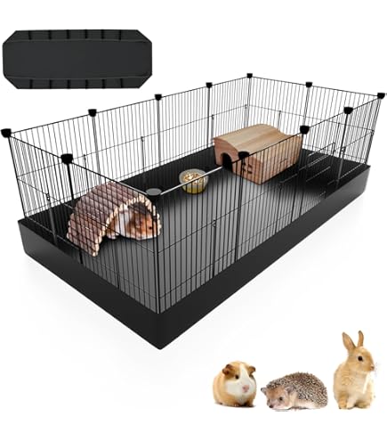 【AMC】16センチ20センチ24センチ 3個セット Tresbro Guinea Pig Cage with Waterproof PVC Bottom Liner