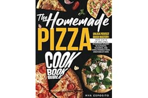 THE HOMEMADE PIZZA COOKBOOK BIBLE: Unlock PERFECT DOUGH Mastery | 1500 DAYS of Recipes in a Guided Journey to Authentic, Flavorful, and ... Creations at Home | With an Exclusive Bonus