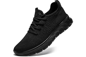 YRLTYO Mens Running Shoes Slip On Tennis Walking Sneakers Workout Athletic Lightweight Casual Sport Shoes