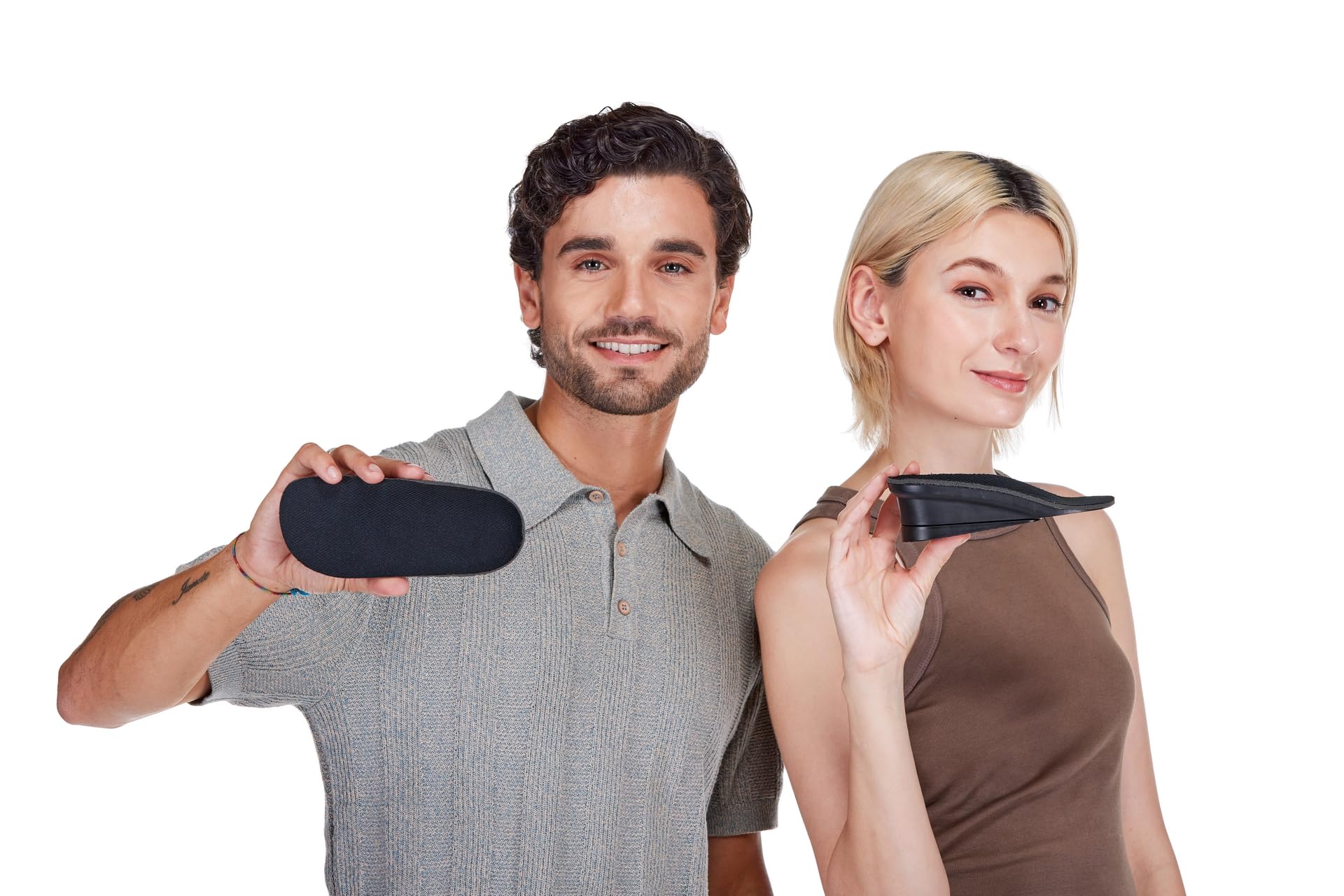 Plantilla de aumento de altura CALTO Premium – Elevadores de talón ergonómicos para efecto de aumento de zapato elevador – Plantilla de 3/4 de longitud – Ajustable 1.8 pulgadas más alto – IK308 Negro Plantilla de aumento de altura CALTO Premium – Elevadores de talón ergonómicos para efecto de aumento de zapato elevador – Plantilla de 3/4 de longitud – Ajustable 1.8 pulgadas más alto – IK308 Negro