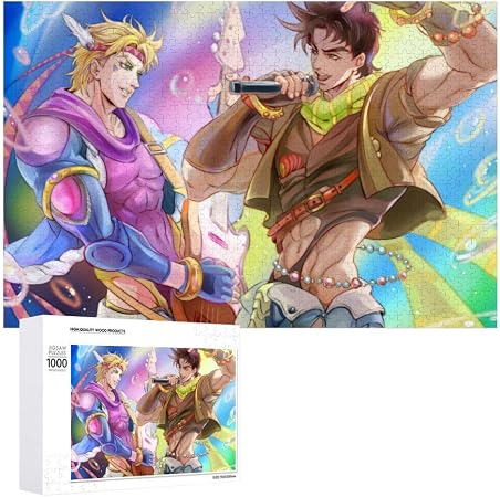 Amazon ジョジョの奇妙な冒険 Jojo ジョジョ ジグソーパズル 1000ピース Diy 絵画 学生 子供 大人 Jigsaw Puzzle 木製パズル 溢れる想い おもちゃ 幼児 アニメ 漫画 壁飾り 入園祝い 新年 ギフト 誕生日 クリスマス プレゼント 贈り物 ジグソーパズル おもちゃ