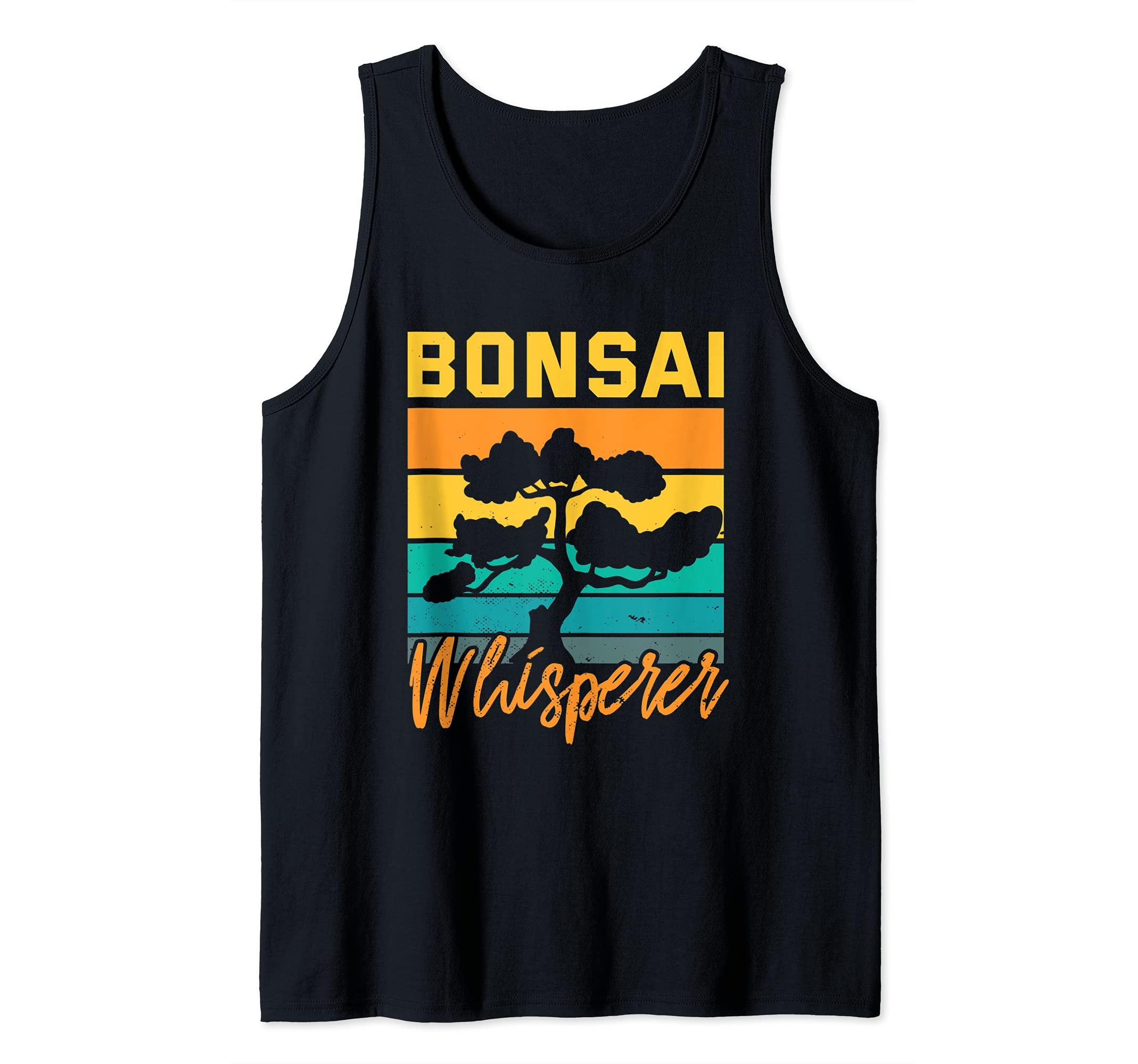 Bonsai Whisperer Japanese Tree Landscape Nature Miniature Tank Top