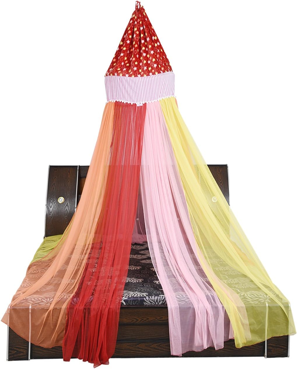 Creative Textiles Polyster Multicolor Mosquito Net - Baby Bed