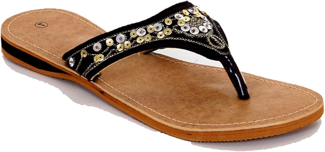 small wedge flip flops