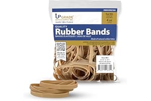 UPGRADE OFFICE SUPPLY INC Upgrade Office Supply UPG25764 Rubber Bands, Size 64 (3-1/2 x 1/4), 80 Bands, 1/4 lb, USA