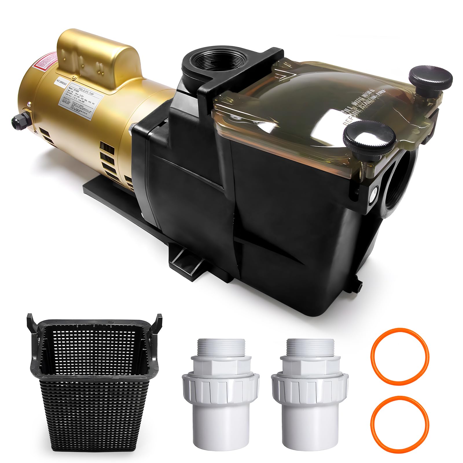 Pool Pumps Replacement W3SP2607X10 Super Pump Pool Pump 230V, 1 HP High Speed Pool Pump ...