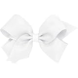 Wee Ones WeeStay Set 6 Fiocchi Per Capelli Per Bambina In Gros Grain – Grandi 14x10,2 Cm, Antiscivolo, Colori Assortiti (rosso, Arancione, Giallo, Blu, Verde, Viola) - 2