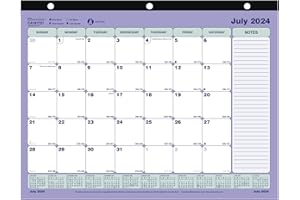 Brownline® Academic Monthly Desk Pad Calendar, 13 Months, July 2024 to July 2025, 11" x 8.5" (CA181721-25)