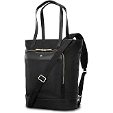 Samsonite Mobile Solutions 2 Convertible Backpack, 3-in-1 Tote, Crossbody &amp; Laptop Backpack with Padded Laptop Sleeve, Water Bottle Pocket, Front Organizer, StackIt&trade; Strap, Travel &amp; Everyday Bag