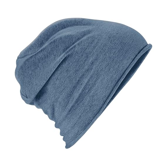 2Store24 Damen und Herren Sommermütze/Frühlingsmütze Heather Jersey Beanie Mütze
