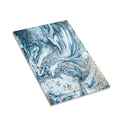 Abstract Turquoise Blue Marble 1 Gang No Device