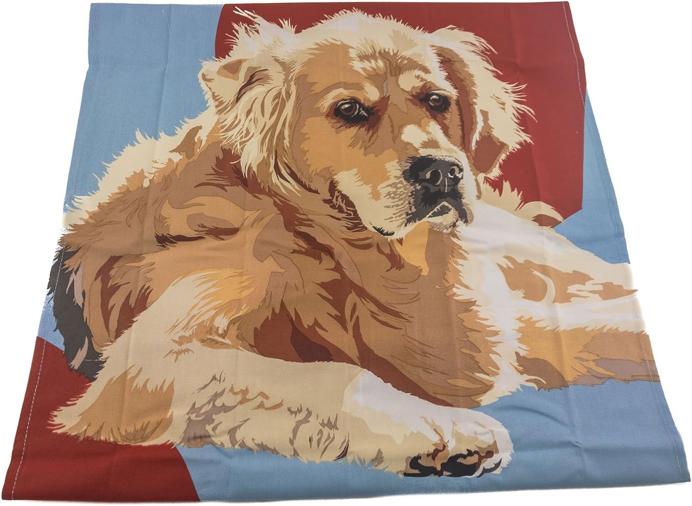 Leslie Gerry Golden Retriever Tea Towel Amazon.co.uk Kitchen & Home