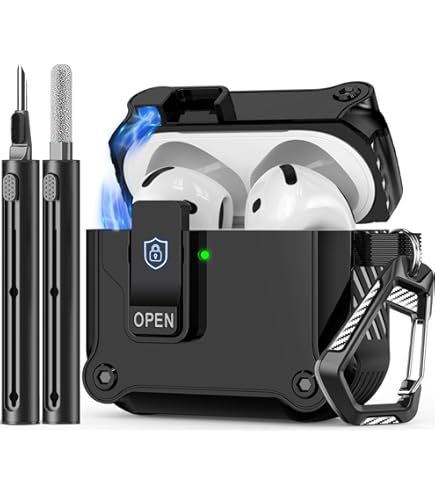 Amazon.com: TSVSXS Lock Case Compatible with AirPods 4 with Active