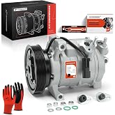 A-Premium Air Conditioner AC Compressor with Clutch | Compatible with Dodge Ram 1500 2500 2009-2010, Ram 3500 2009 &amp; Ram 1500 2011-2012, 2500 3500 2011-2025, 4500 5500 2014-2024