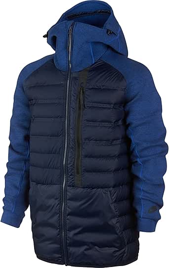 Amazon.com: Nike Tech Fleece Aeroloft Men's Jacket Obsidian/Game Royal/Blue 678261-451 (Size L 