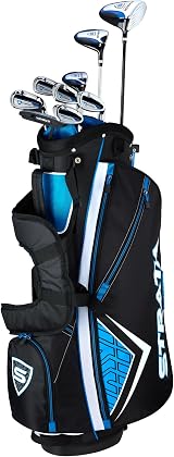 Callaway Strata 12 Piece Golf Set Men Right Hand Driver Wood Hybrid Irons