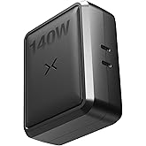 NOCO XGrid X140: 140W USB-C Charger – Dual Port Type C Power Adapter, GaN Fast Charging with PD 3.1, QC 5.0, PPS, Smart Power
