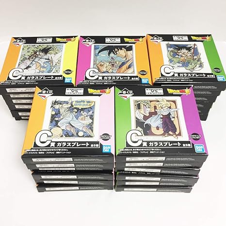 Amazon 一番くじ ドラゴンボール Vs Existence C賞 ガラスプレート 全5種 各6枚 合計30枚セット アニメ 萌えグッズ 通販