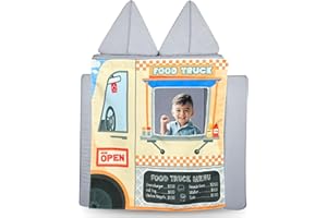 Couch Swag Play Panel for Childrens Foam Sofa Kids Couch (Food Truck)