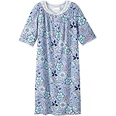 Open Back Knit Nightgown with Lace Trim – Silverts