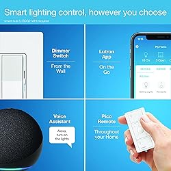 Lutron Diva Smart Dimmer Light Switch with