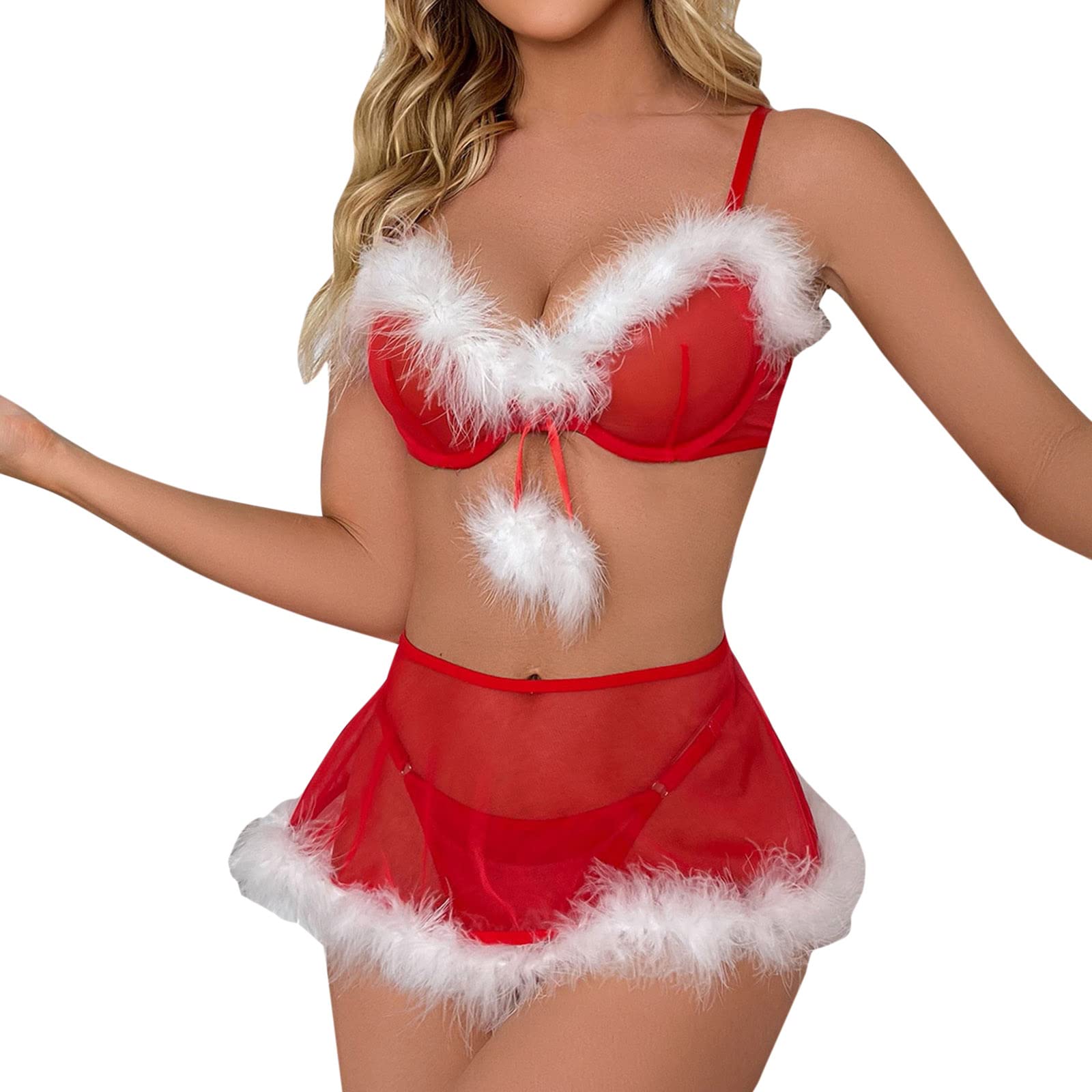 Christmas Lingerie for Women Sexy Naughty Sex