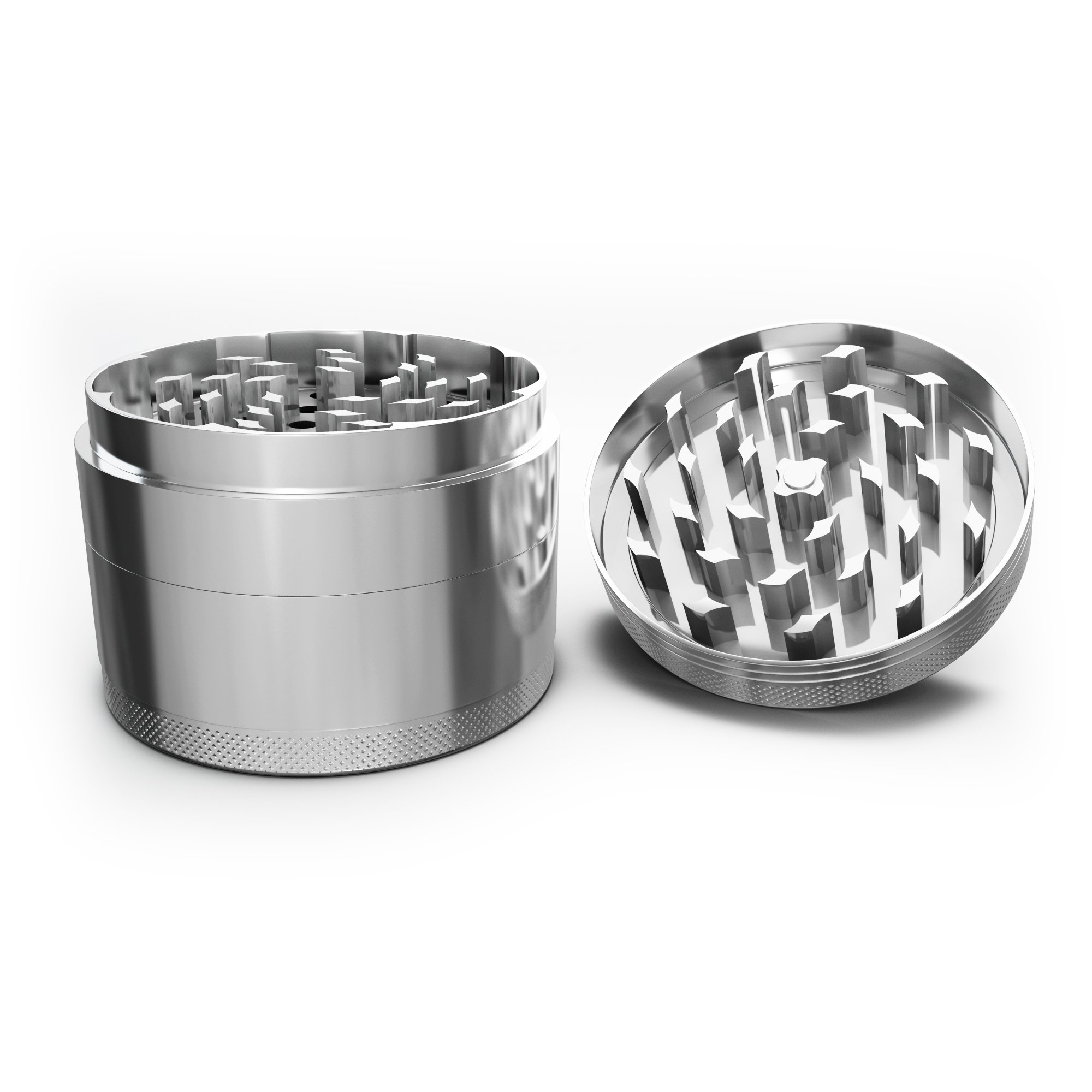 Golden Gate Grinders Herb Grinder 2.5 Inch Ultimate 4piece Anodized