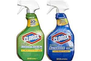 clorox Clean-Up All Purpose Cleaner with Bleach, Original, 32 Ounce Disinfecting Bathroom Cleaner, Bleach Free, 30 Ounce