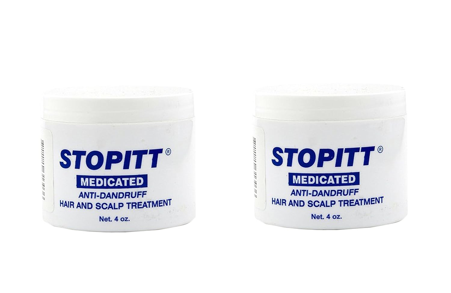 Set of 2 Stopitt 4 oz. Medicated Anti – Dandruff Hair and Scalp Treatment bundled by Maven Gifts : Beauty
