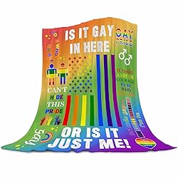 Gay Gifts, Gay Blanket, LGBT Blanket Pride Super