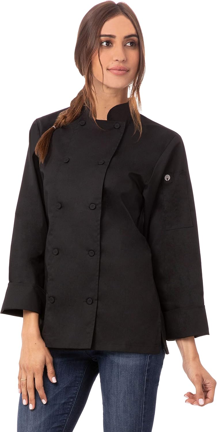 Chef Works Women's Sofia Chef Coat: Clothing